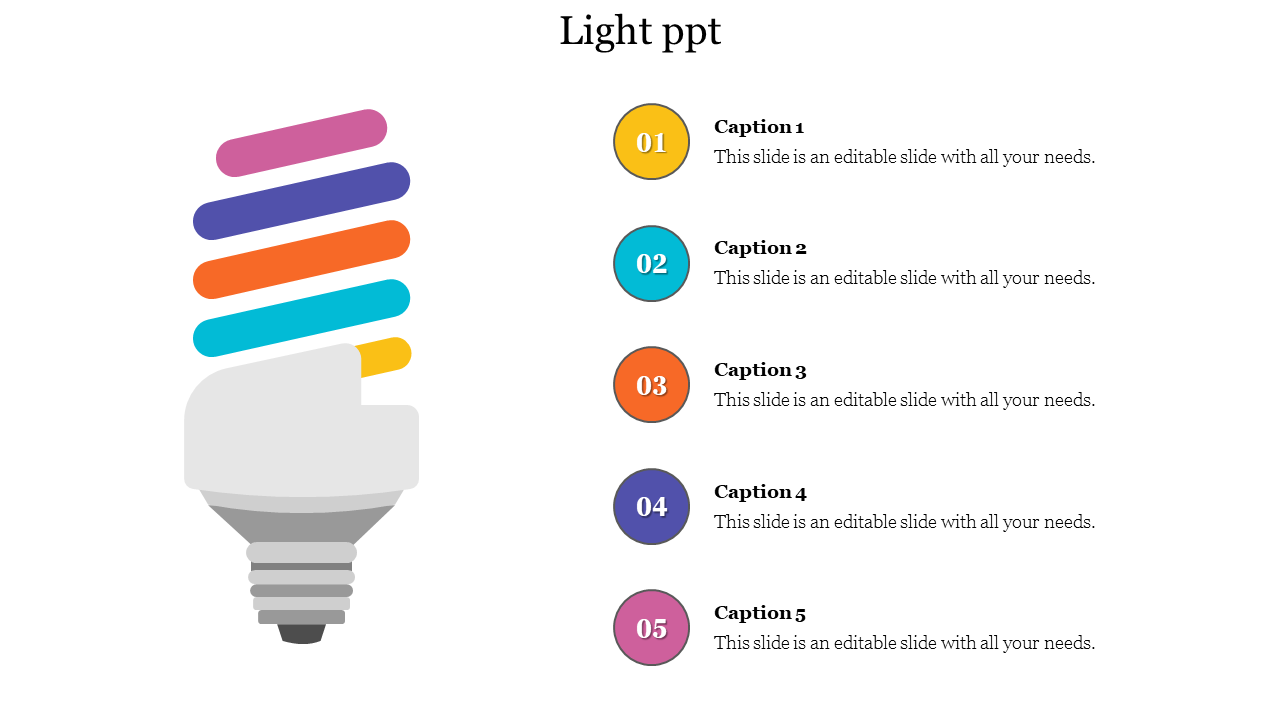 Light ppt powerpoint presentation